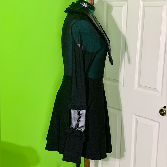 Killstar Cemetery Drive Mesh Dress - Picture 4 of 10